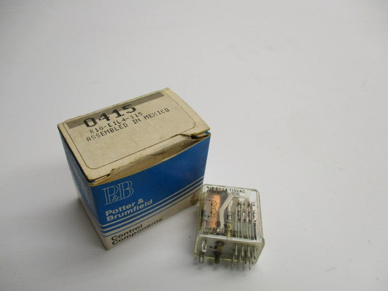 POTTER & BRUMFIELD R10-E1-L4-115 115VAC .25A NSMP