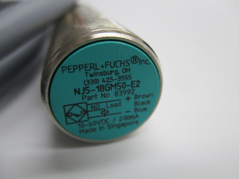 PEPPERL+FUCHS NJ5-18GM50-E2 83992 10-60VDC NSNP