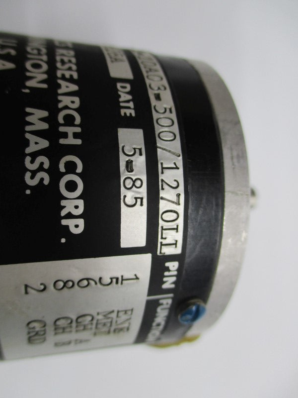 DYNAMICS RESEARCH 77L-10A03-500/1270LL NSNP
