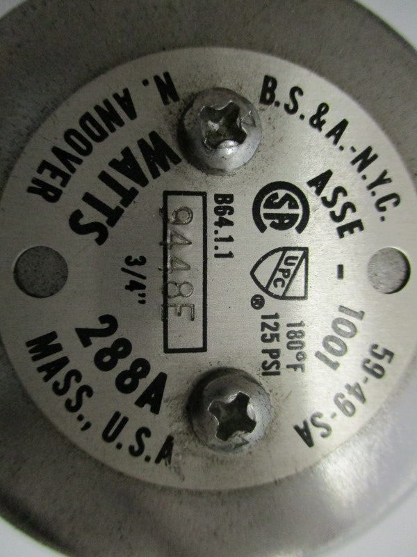 WATTS 288A NSNP