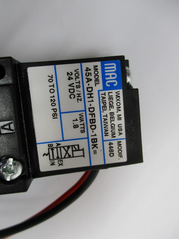 MAC 45A-DH1-DFBD-1BK NSMP