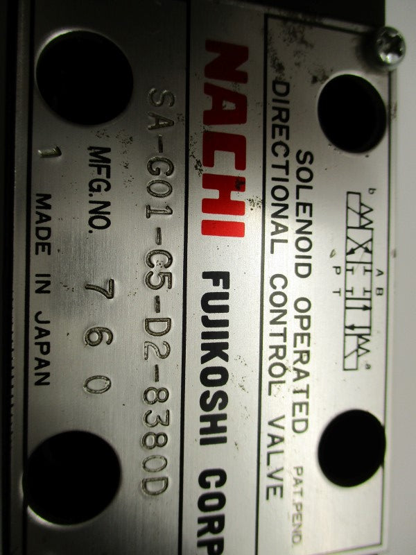 NACHI SA-G01-C5-D2-8380D NSNP