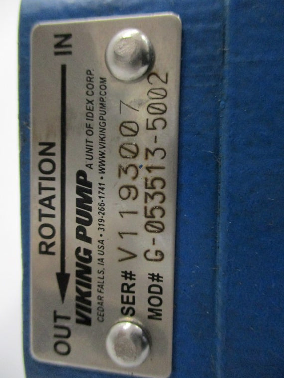 VIKING PUMP G-053513-5002 UNMP