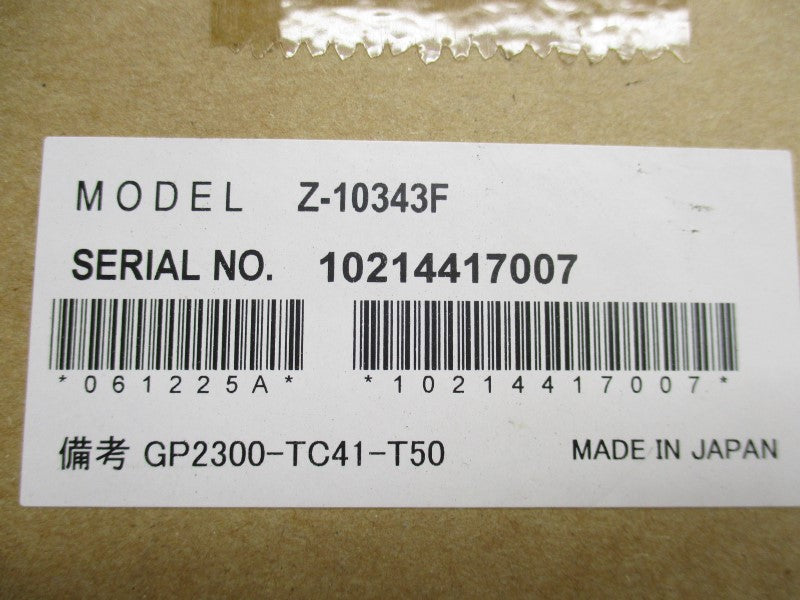 SHARP GIKEN GP2300-TC41-T50 Z-10343F GTM-501 NSMP