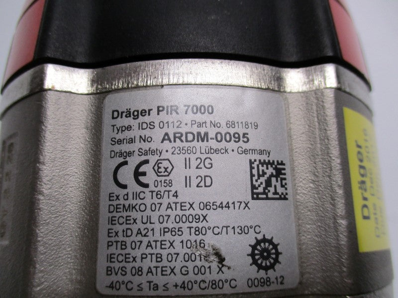 DRAGER PIR7000 (REPAIRED) UNMP