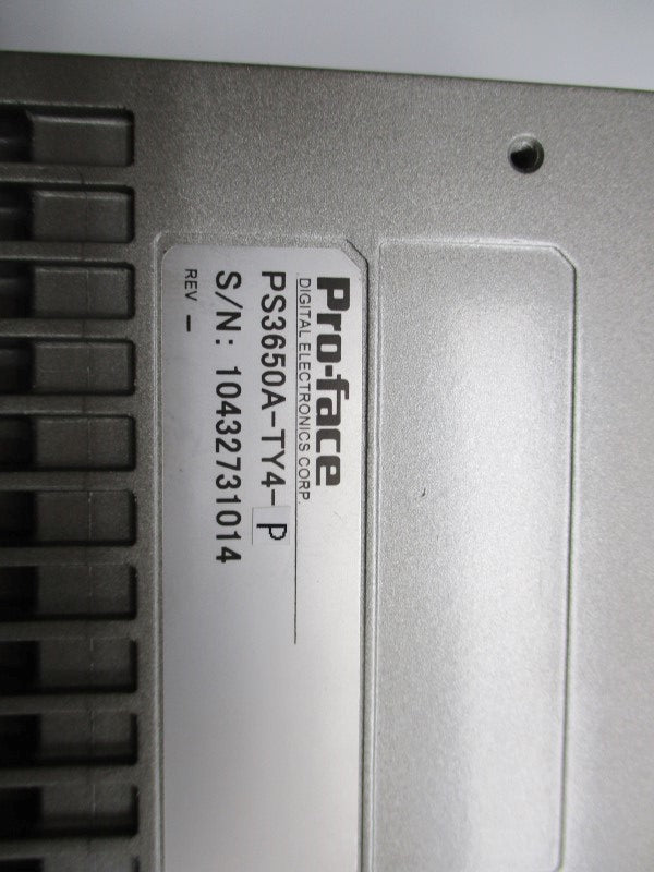 PRO-FACE PS3650A-TY4-P (AS PICTURED) NSMP