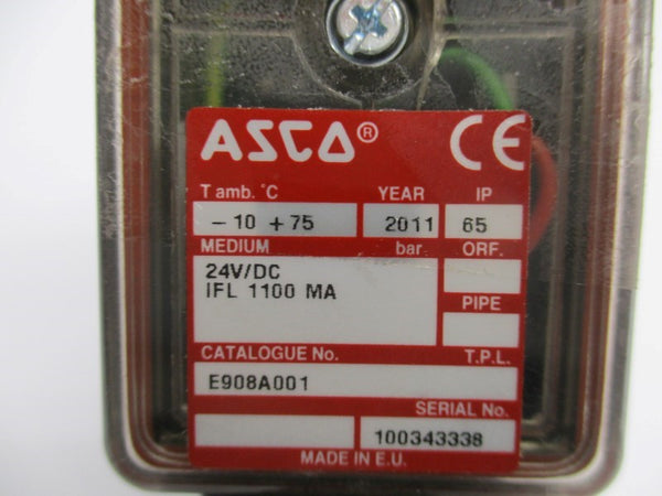 ASCO SCE202A024V 24VDC UNMP