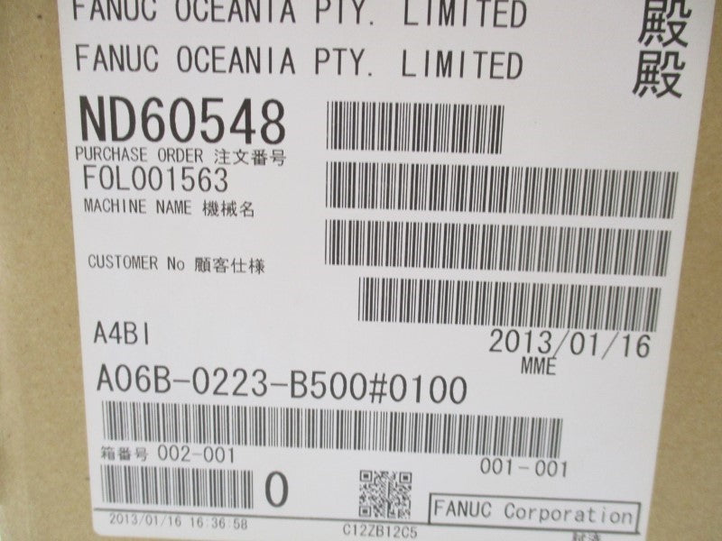 FANUC A06B-0223-B500#0100 NSFS