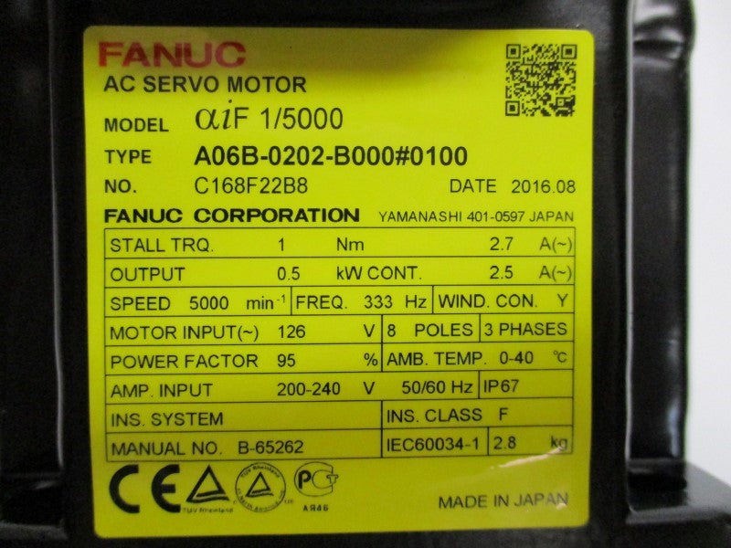 FANUC A06B-0202-B000#0100 NSMP