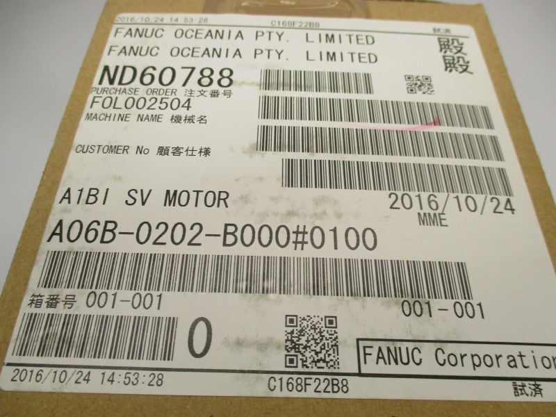 FANUC A06B-0202-B000#0100 NSMP