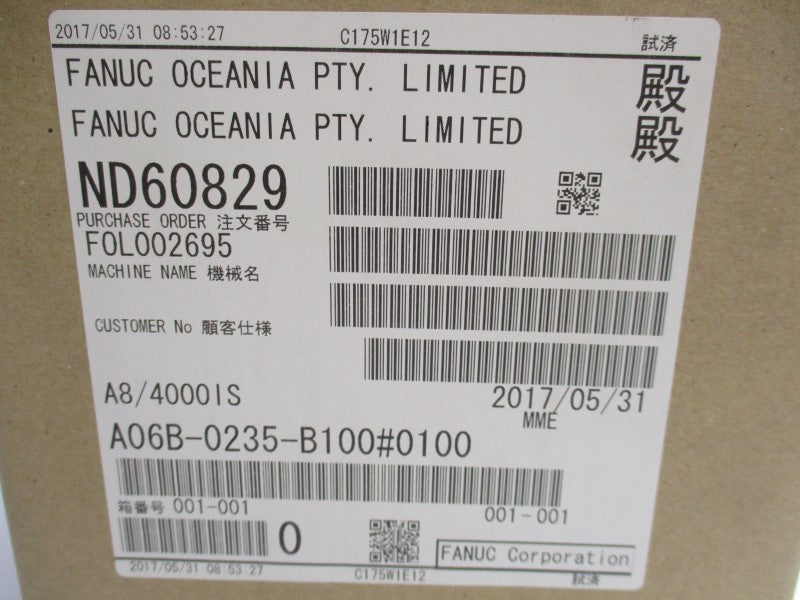FANUC A06B-0235-B100#0100 NSMP