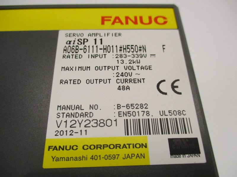 FANUC A06B-6111-H011#H550#N NSMP