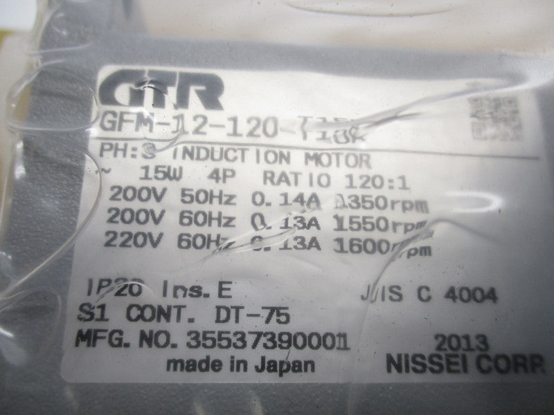 GTR GFM-12-120-T15K NSMP