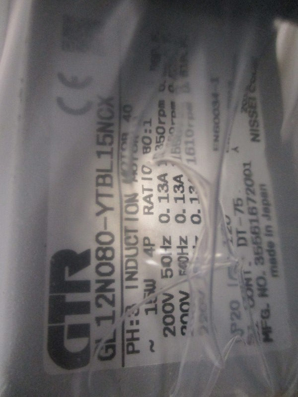 GTR GL12N080-YTBL15NCX NSMP