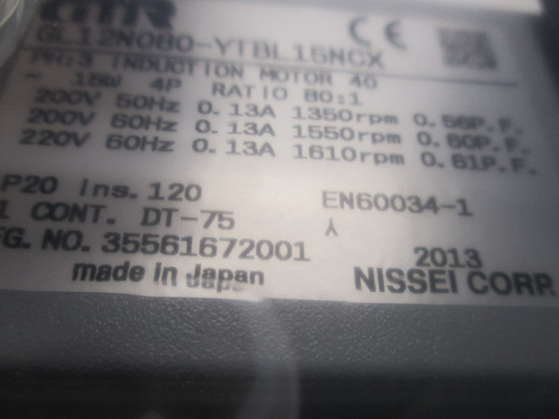 GTR GL12N080-YTBL15NCX NSMP