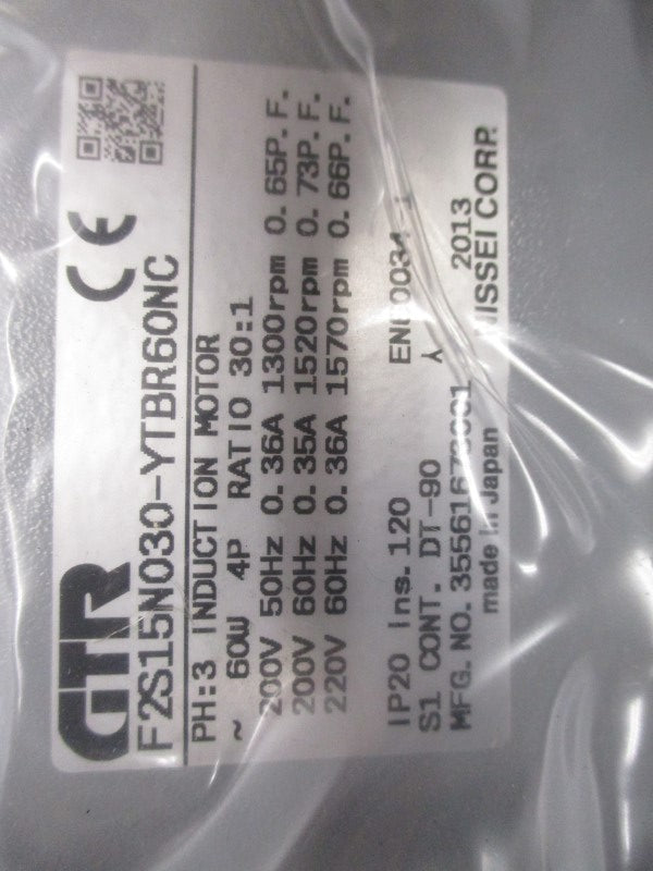 GTR F2S15N030-YTBR60NC NSMP