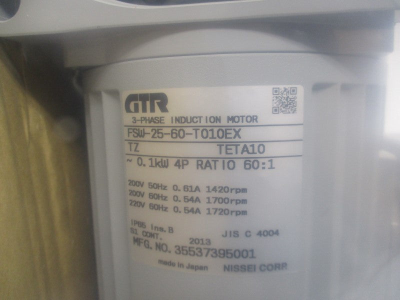 GTR FSW-25-60-T010EX NSMP