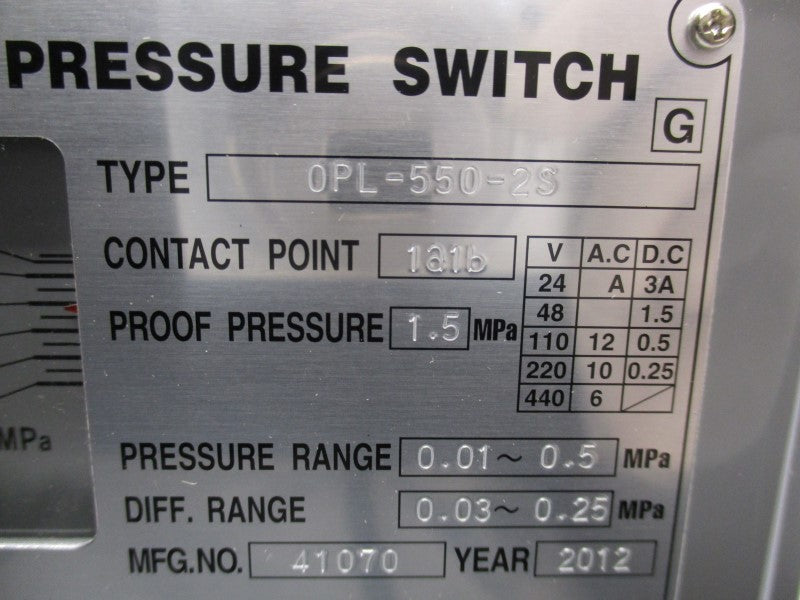 SMC OPL-550-2S NSMP