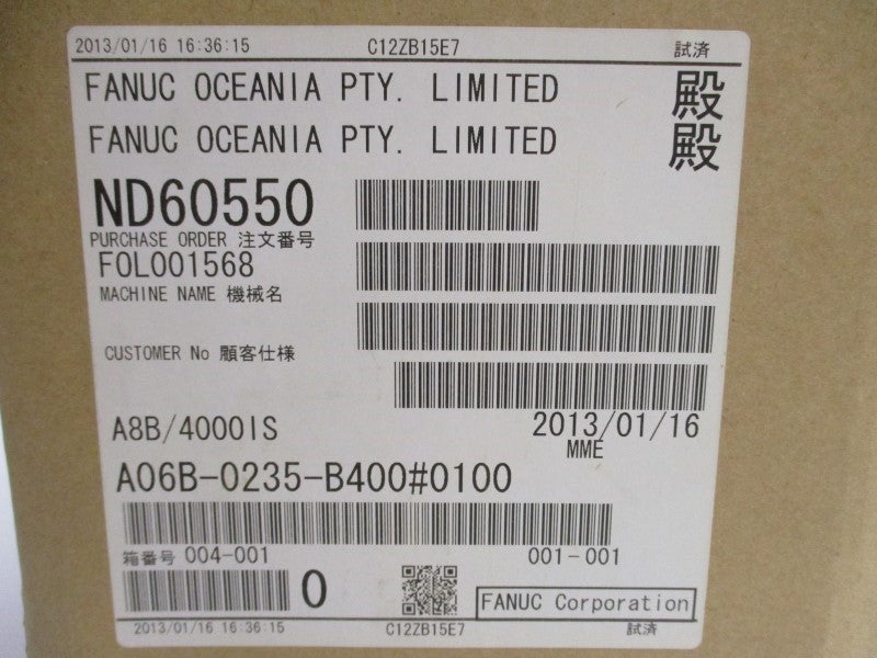 FANUC A06B-0235-B400#0100 NSMP
