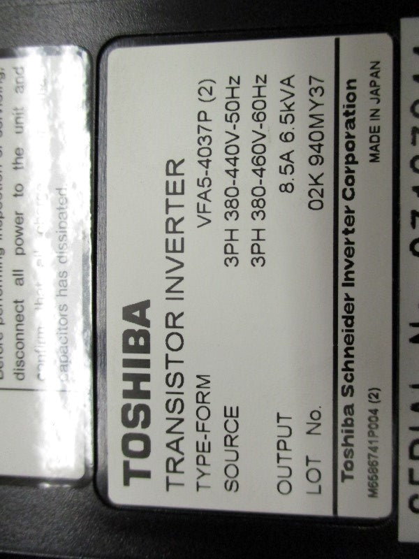 TOSHIBA VFA5-4037P NSMP