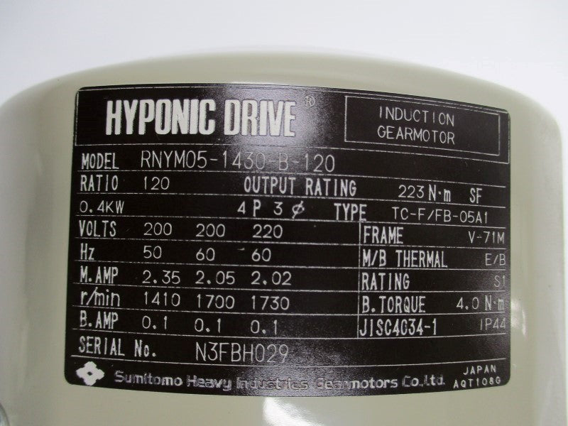 SUMITOMO RNYM05-1430-B-120 NSMP