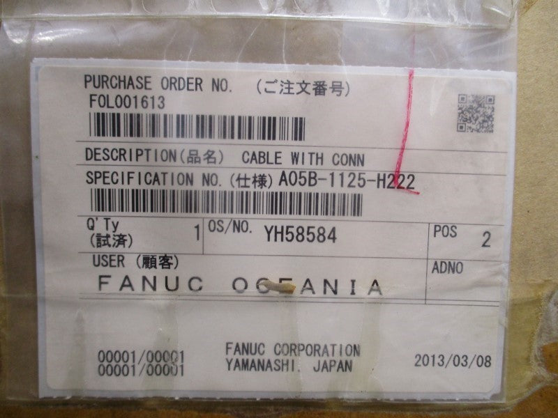 FANUC A05B-1125-H222 NSMP
