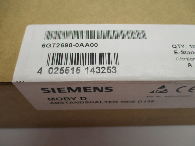 SIEMENS 6GT2690-0AA00 (PKG OF 10) NSFS