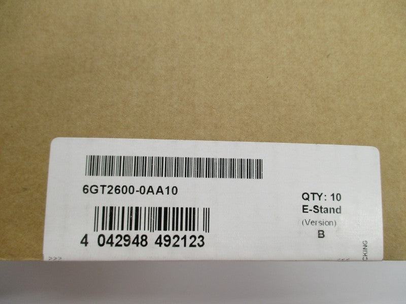 SIEMENS 6GT2600-0AA10 (PKG OF 10) NSFS