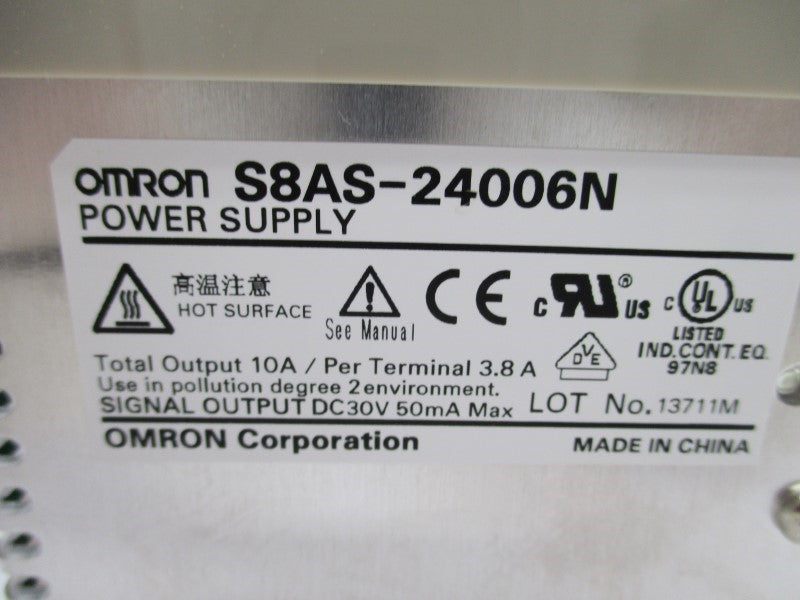OMRON S8AS-24006N NSMP
