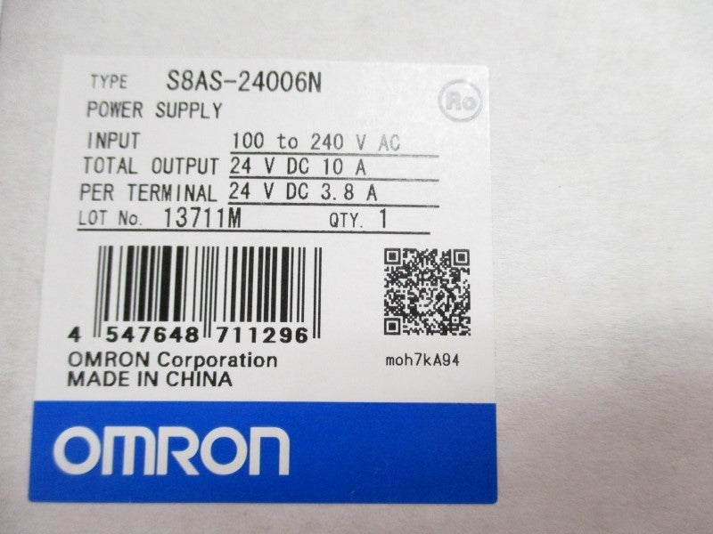 OMRON S8AS-24006N NSMP