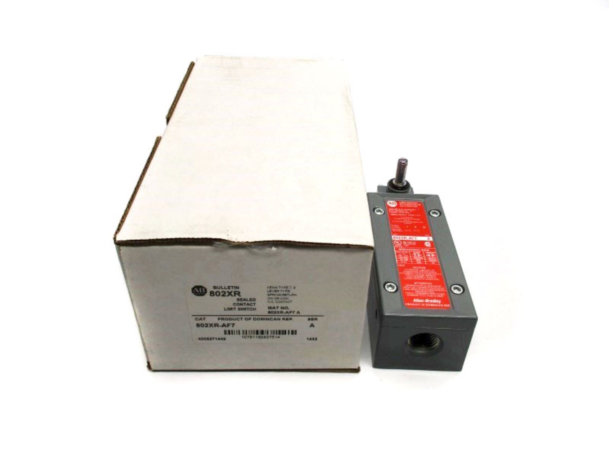 ALLEN BRADLEY 802XR-AF7 SER. A NSMP