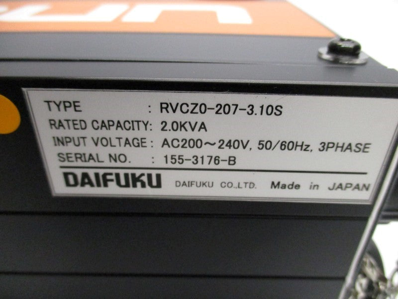 DAIFUKU RVCZ0-207-3.10S NSNP