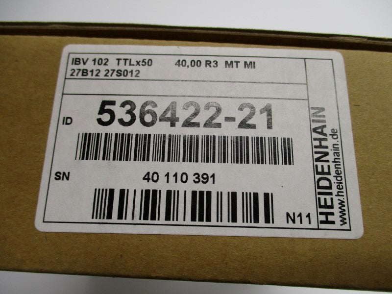 HEIDENHAIN 536422-21 IBV102TTLx5040,00R3MTMI NSFS