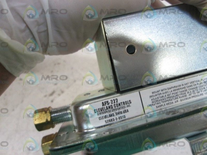 CLEVELAN CONTROLS AIR PRESSURE SWITCH AFS-222-134  NSMP