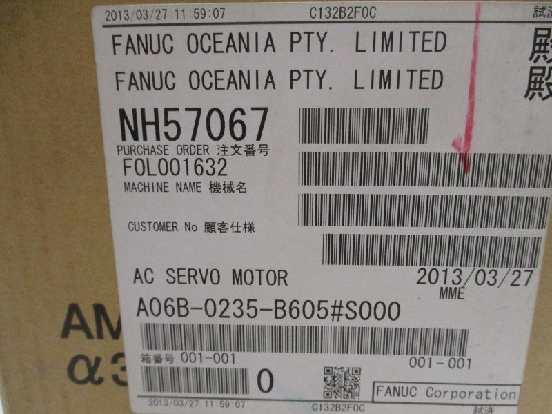FANUC A06B-0235-B605#S000 NSFS
