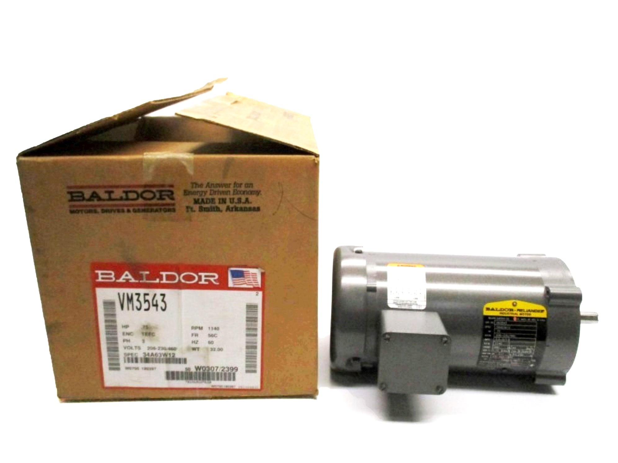 BALDOR VM3543 NSMP