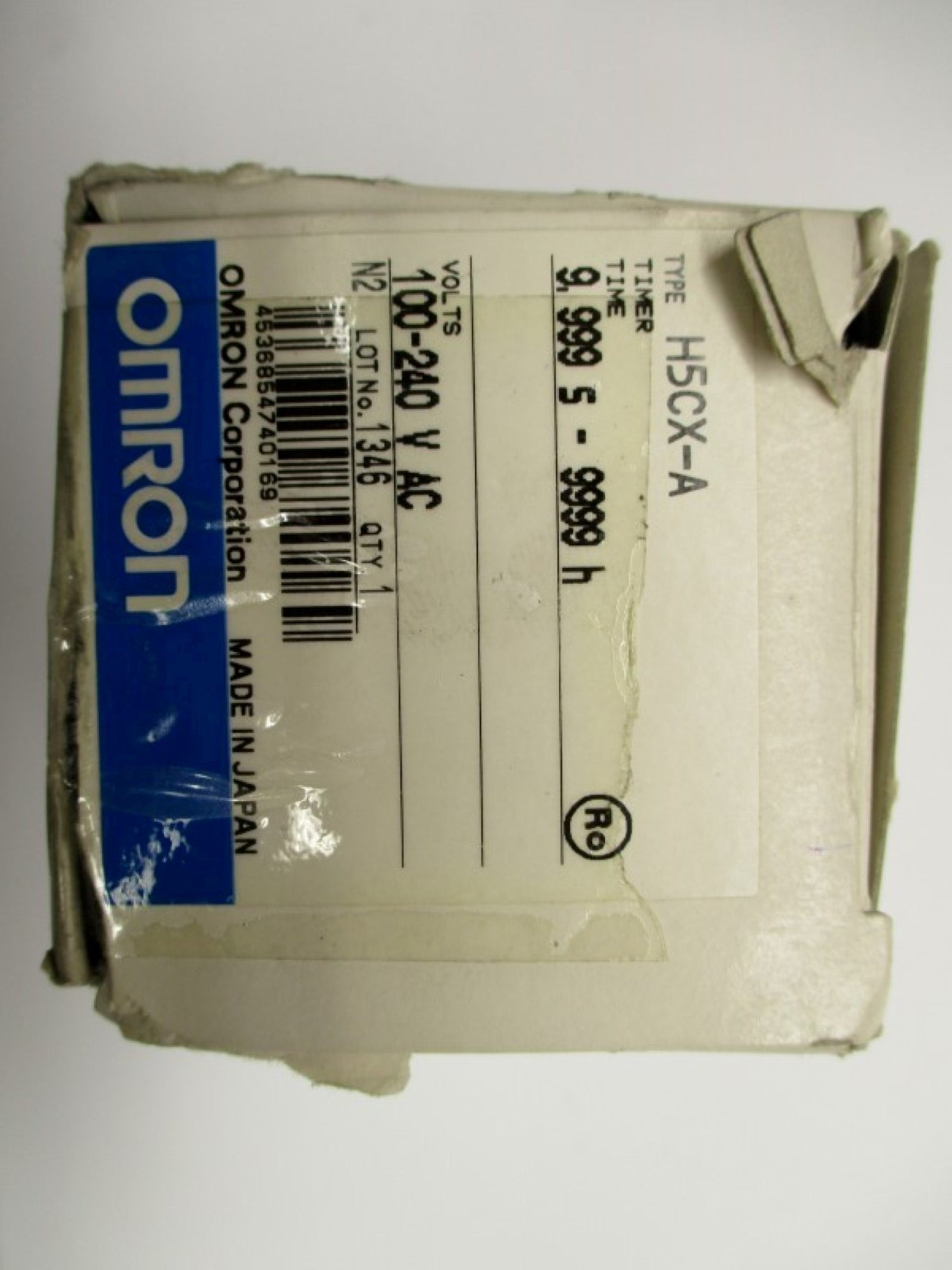 OMRON H5CX-A 100-240VAC 5A 9.999S-9999H NSMP