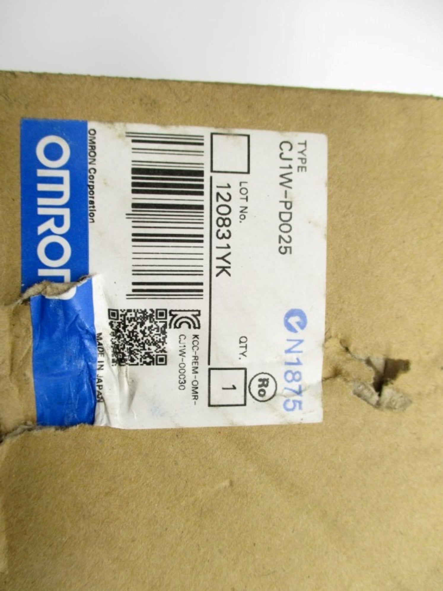 OMRON CJ1W-PD025 NSMP