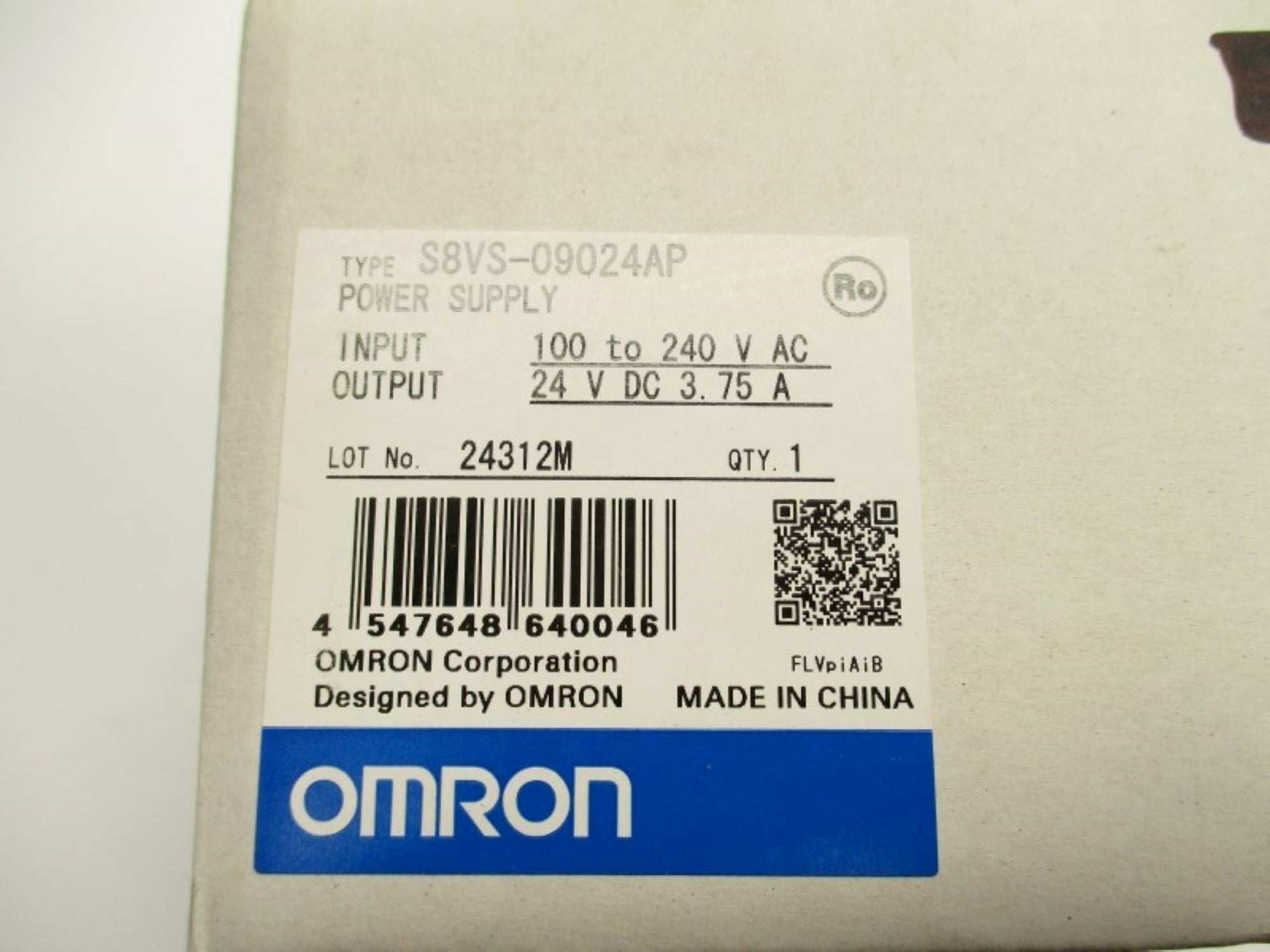 OMRON S8VS-09024AP NSMP