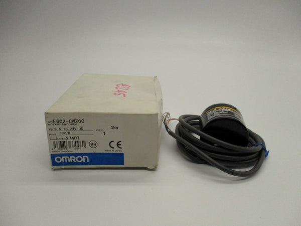 OMRON E6C2-CWZ6C 5-24VDC 30P/R 2M NSMP