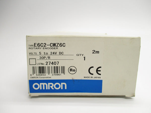 OMRON E6C2-CWZ6C 5-24VDC 30P/R 2M NSMP
