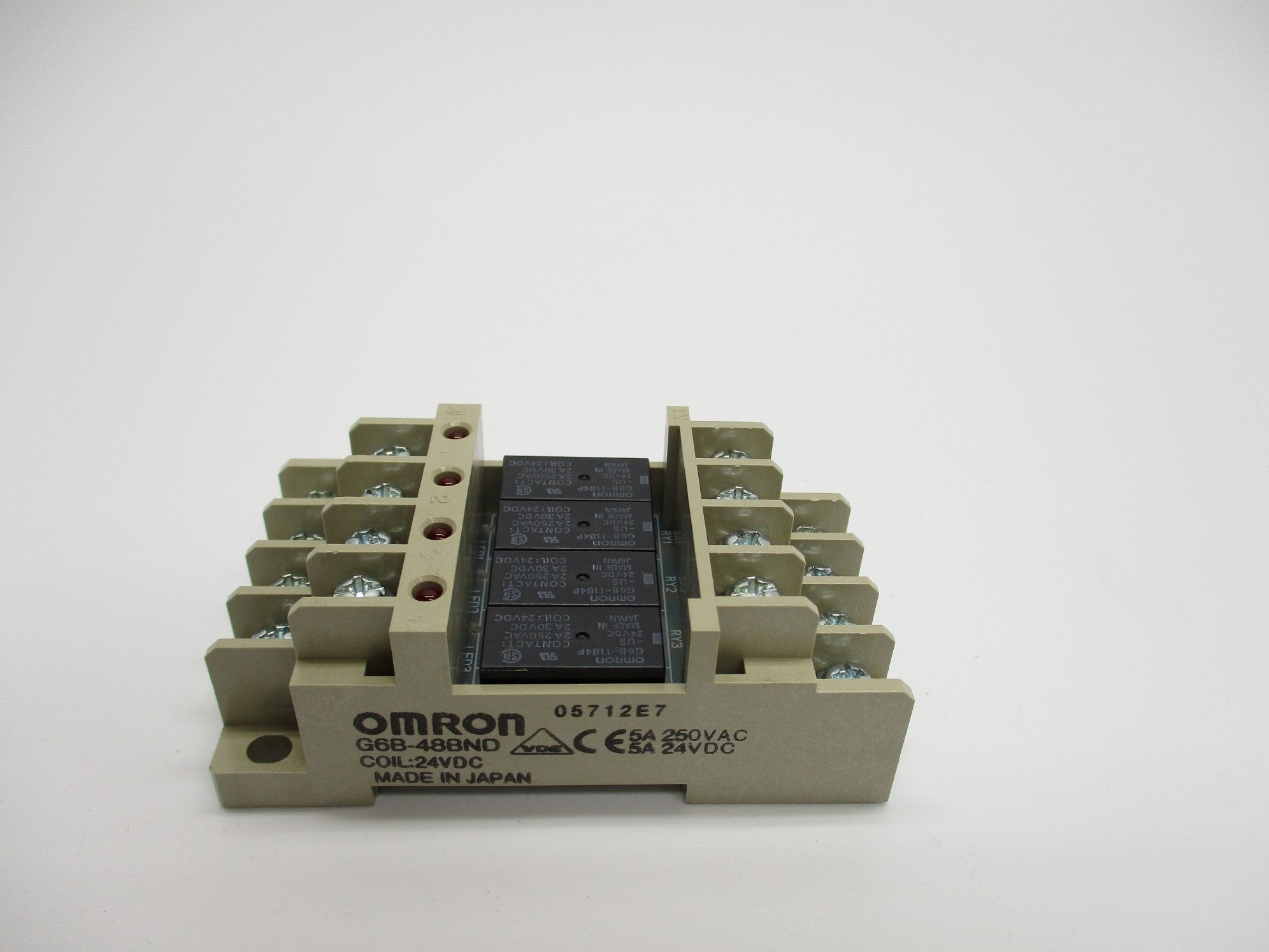 OMRON G6B-48BND 24VDC 5A NSNP