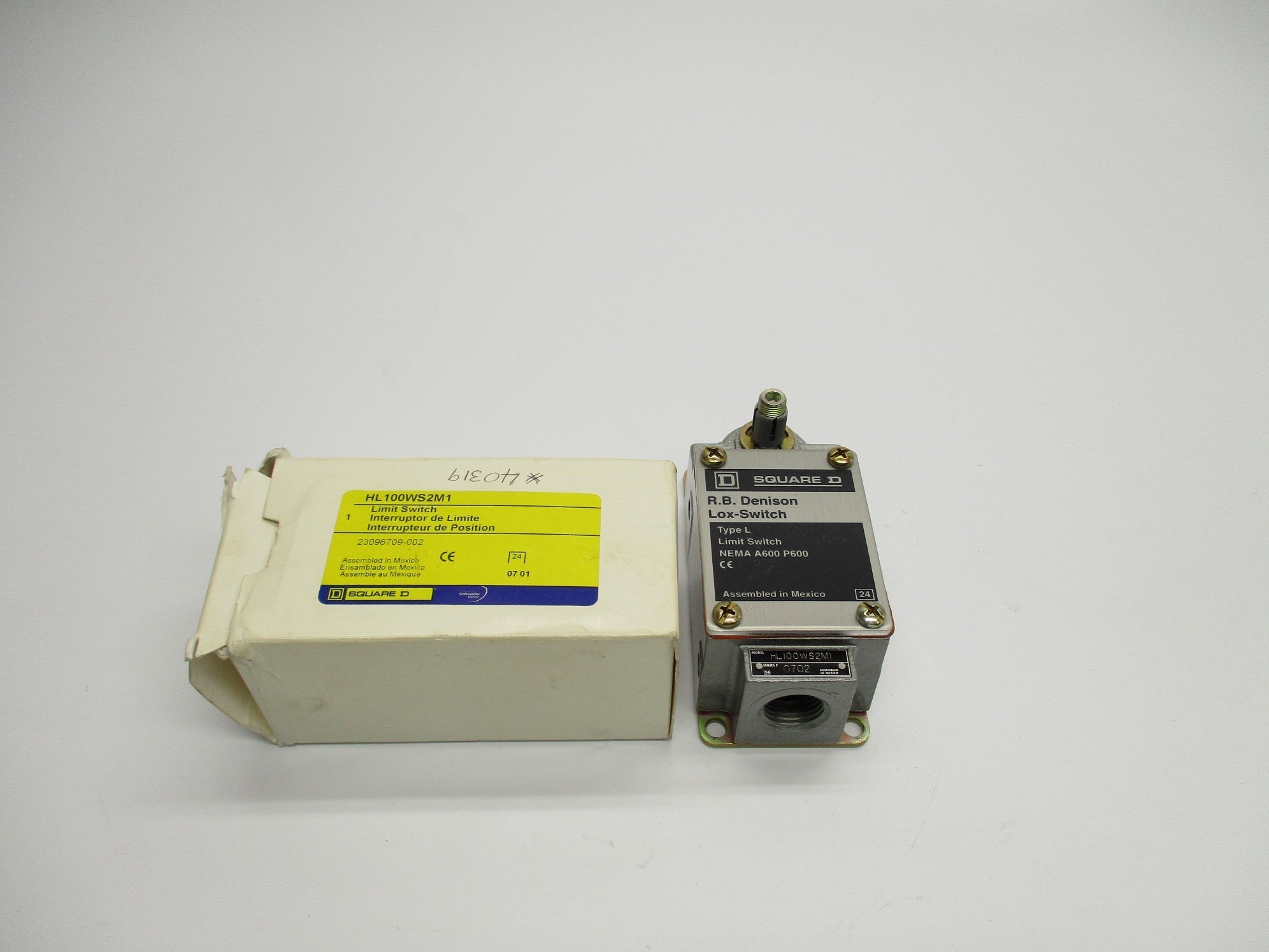 SQUARE D HL100WS2M1 SER. F NSMP