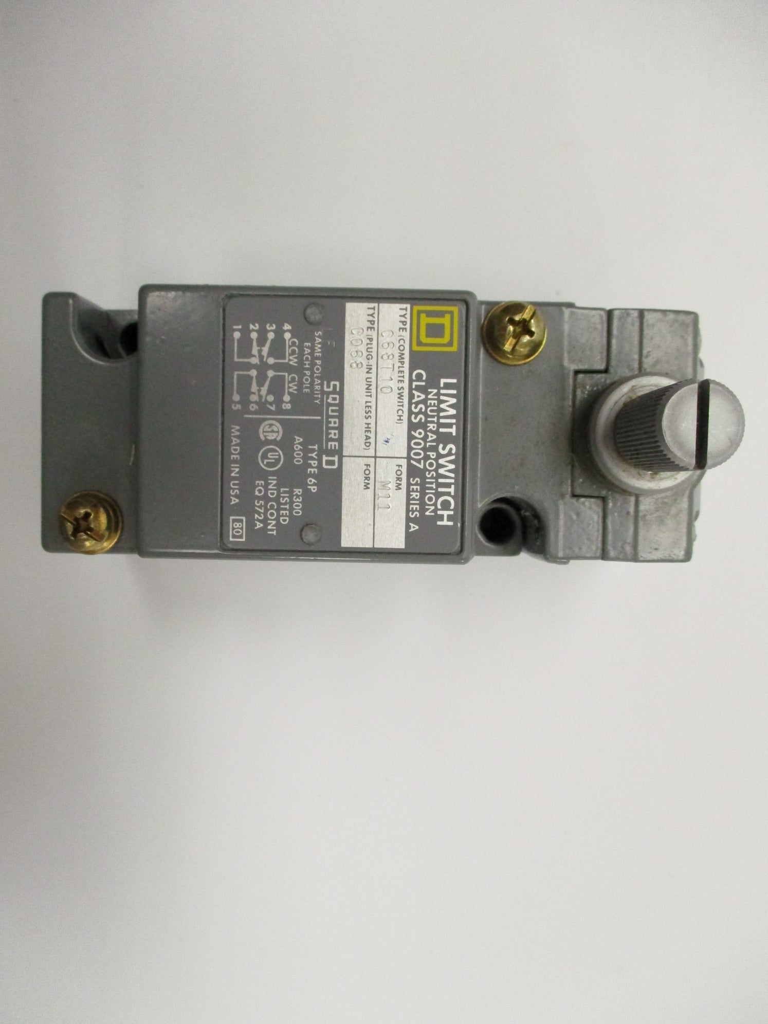 SQUARE D 9007-C68T10 SER. A NSMP