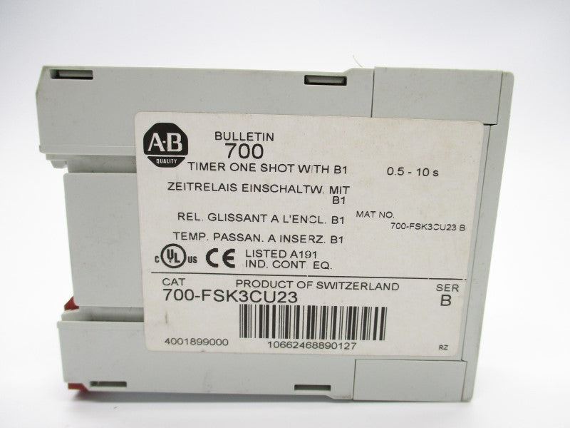 ALLEN BRADLEY 700-FSK3CU23 SER. B NSNP