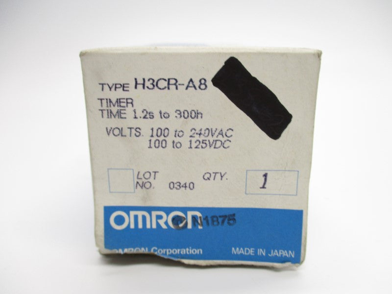 OMRON H3CR-A8 100-240VAC/100-125VDC NSMP