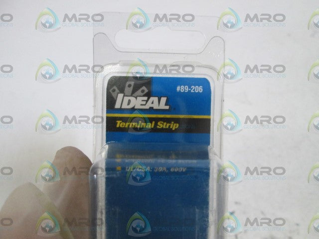 IDEAL 89-206 TERMINAL STRIP *NEW IN ORIGINAL PACKAGE*