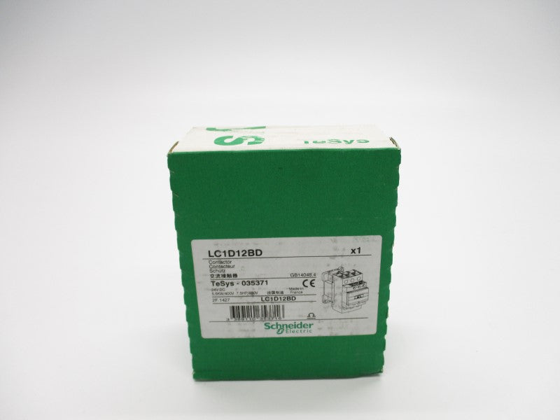 SCHNEIDER LC1D12BD 24VDC NSFS