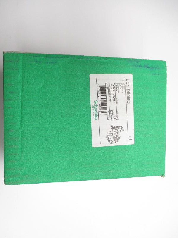 SCHNEIDER LC1D50BD 24VDC NSMP