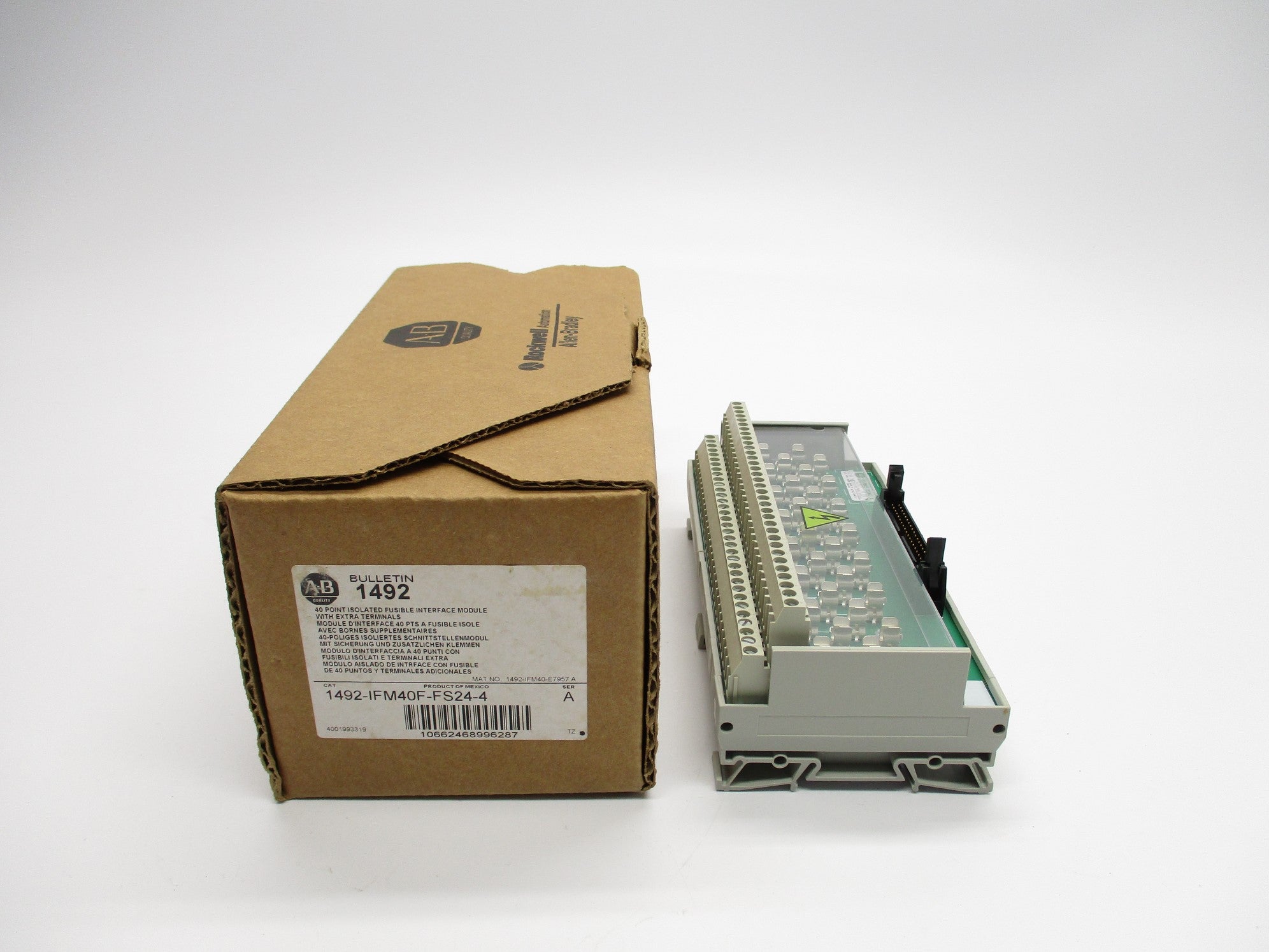 ALLEN BRADLEY 1492-IFM40F-FS24-4 SER. A NSMP
